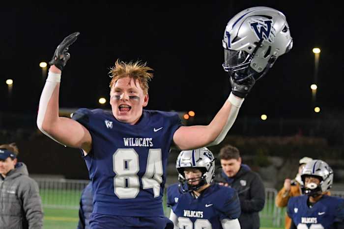 a Wilsonville Mountain View 5A Oregon football final November 24 2023 Leon Neuschwander 83